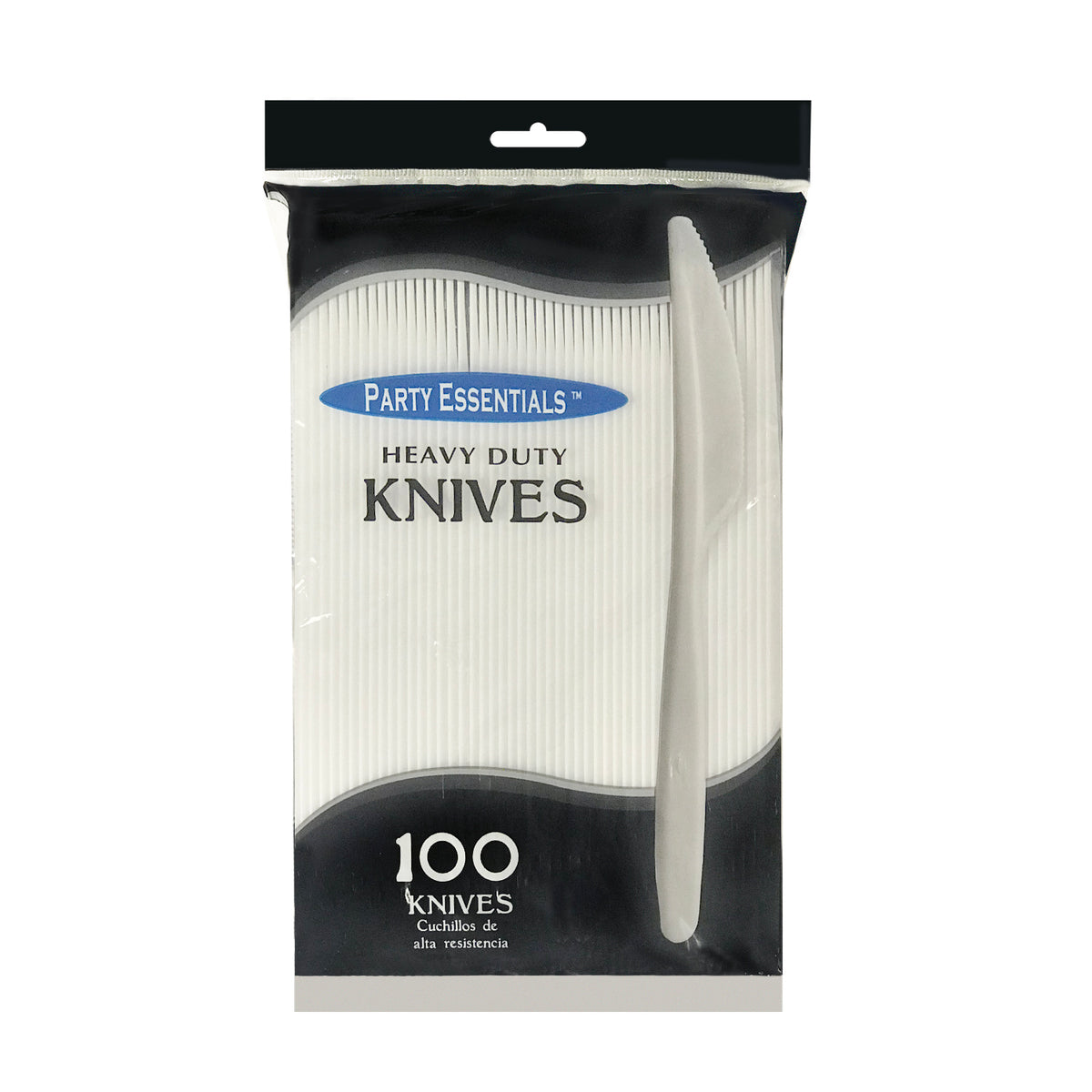 HEAVY DUTY KNIVES – WHITE 100 CT.
