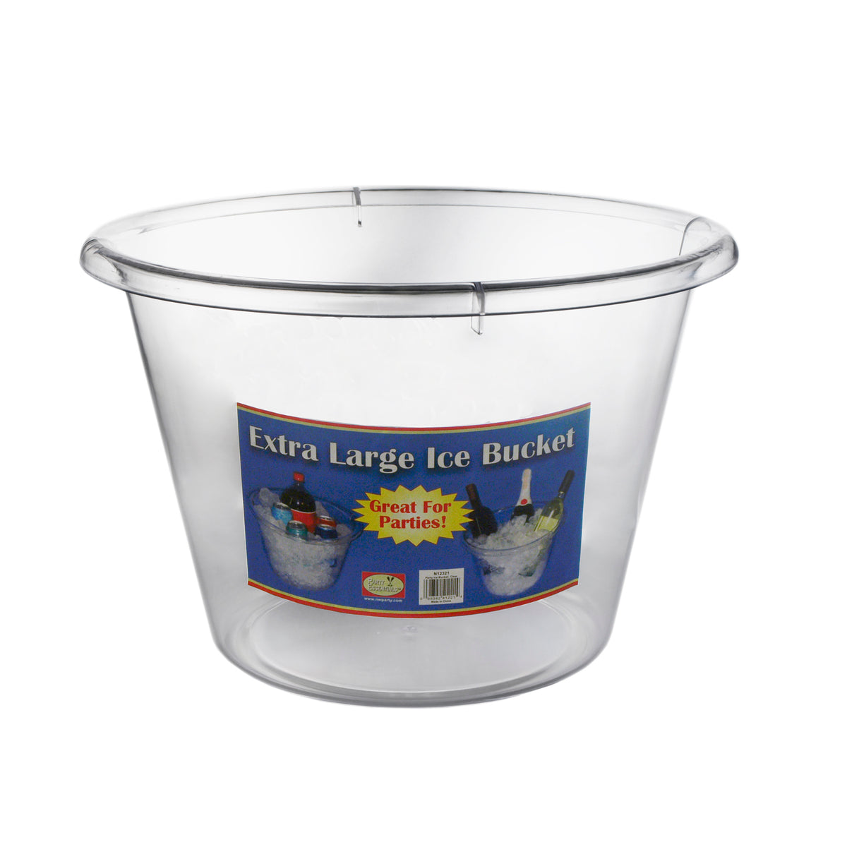 EXTRA LARGE ICE BUCKET – CLEAR