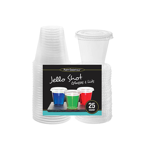 2 OZ JELLO SHOTS WITH LIDS CLEAR – 25 CT.