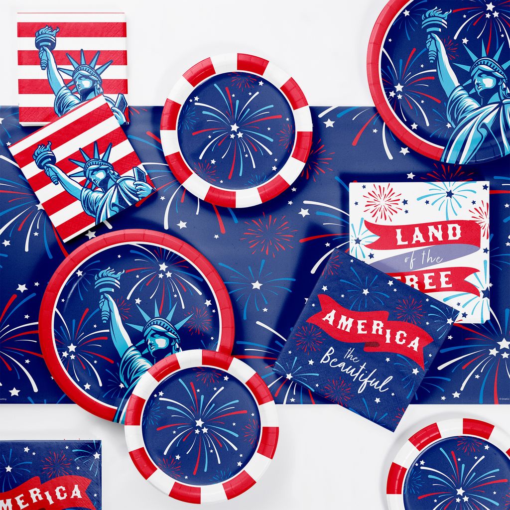Lady Liberty Luncheon Napkins