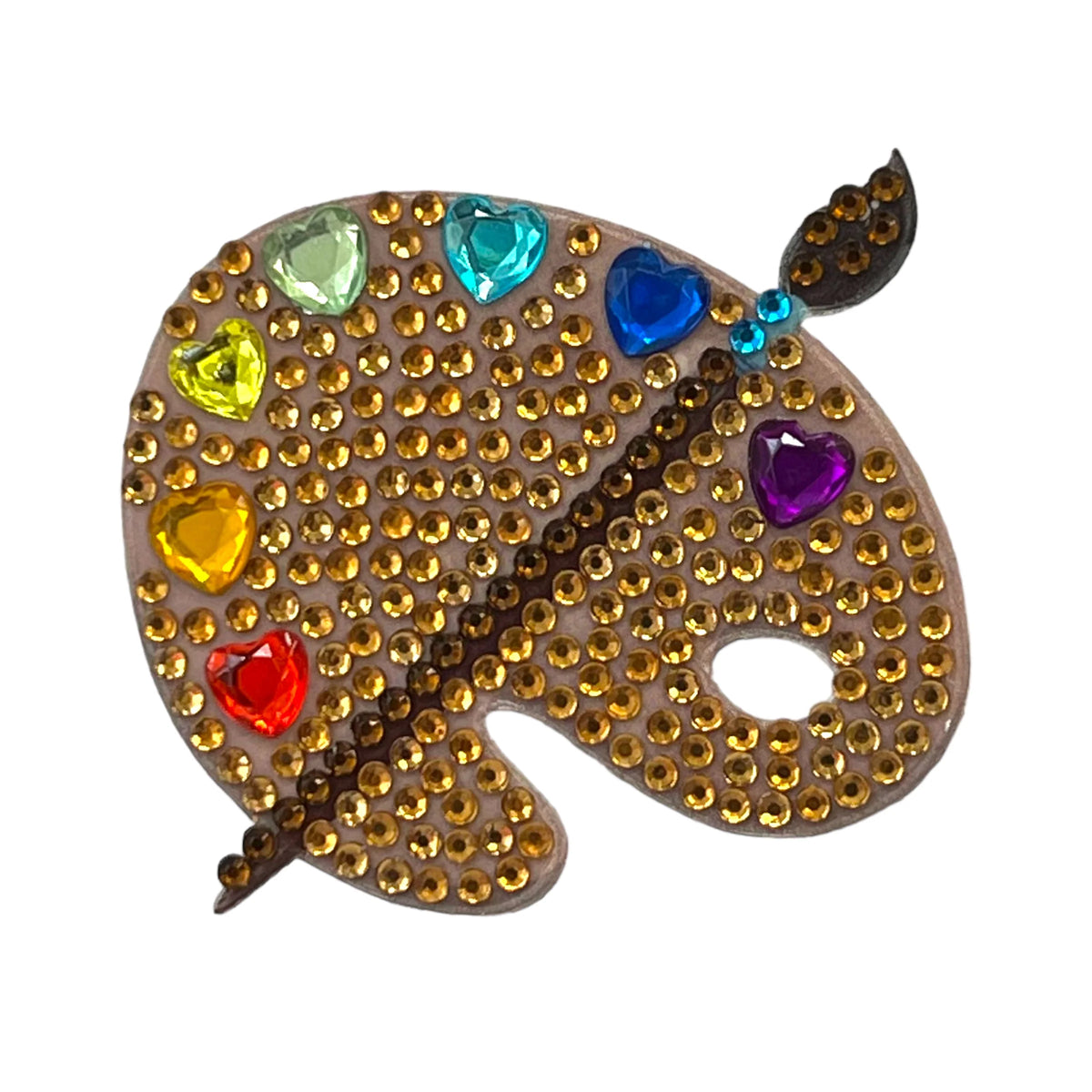 Art Palette Collectable Rhinestone Sticker - StickerBeans