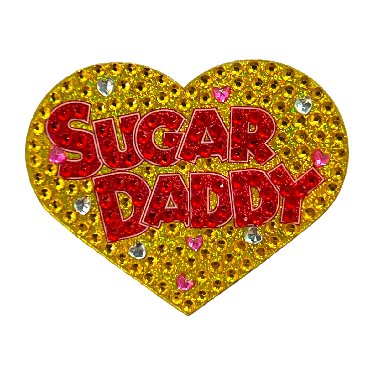 Sugar Daddy Collectable Rhinestone Sticker - StickerBeans