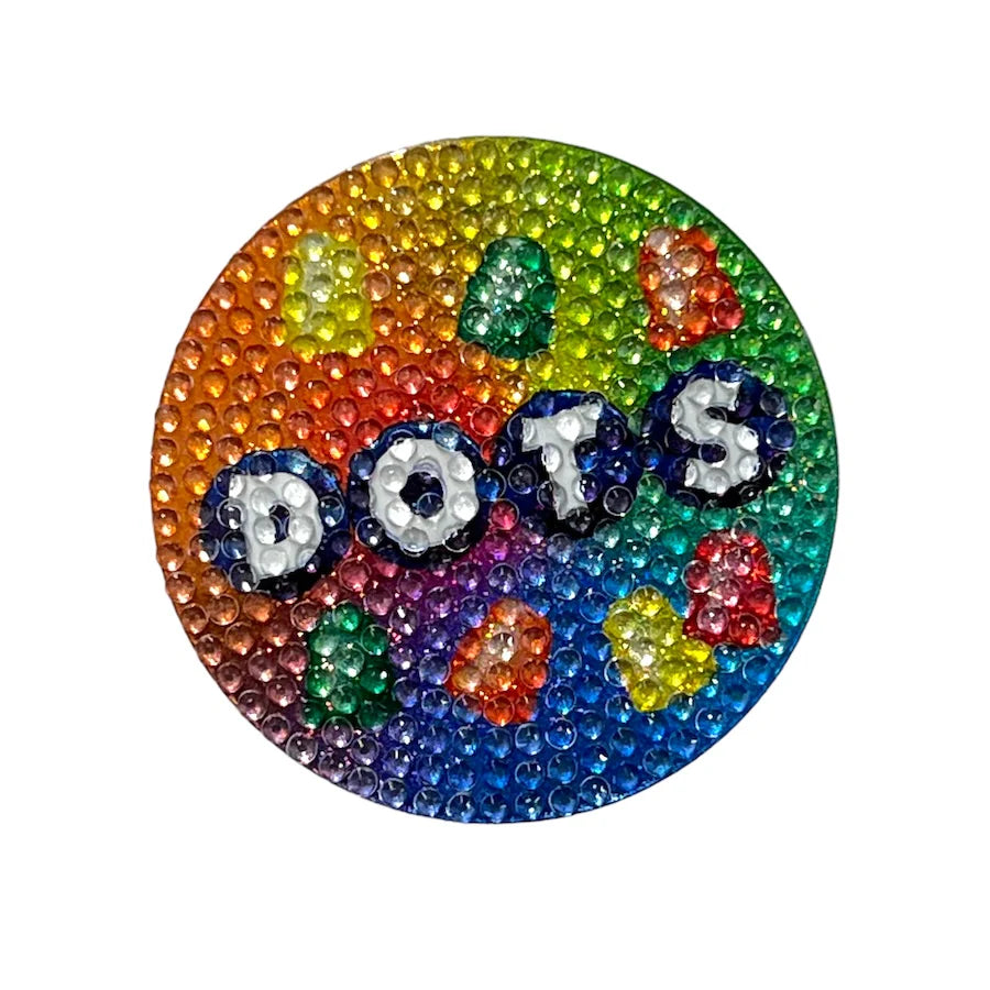 Dots Collectable Rhinestone Sticker - StickerBeans