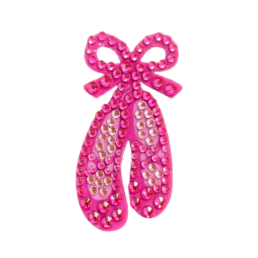 Ballet Slippers Collectable Rhinestone Sticker - StickerBeans