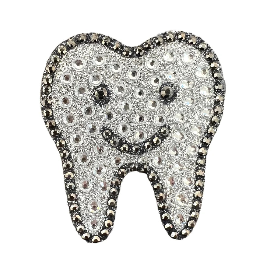 Tooth Collectable Rhinestone Sticker - StickerBeans