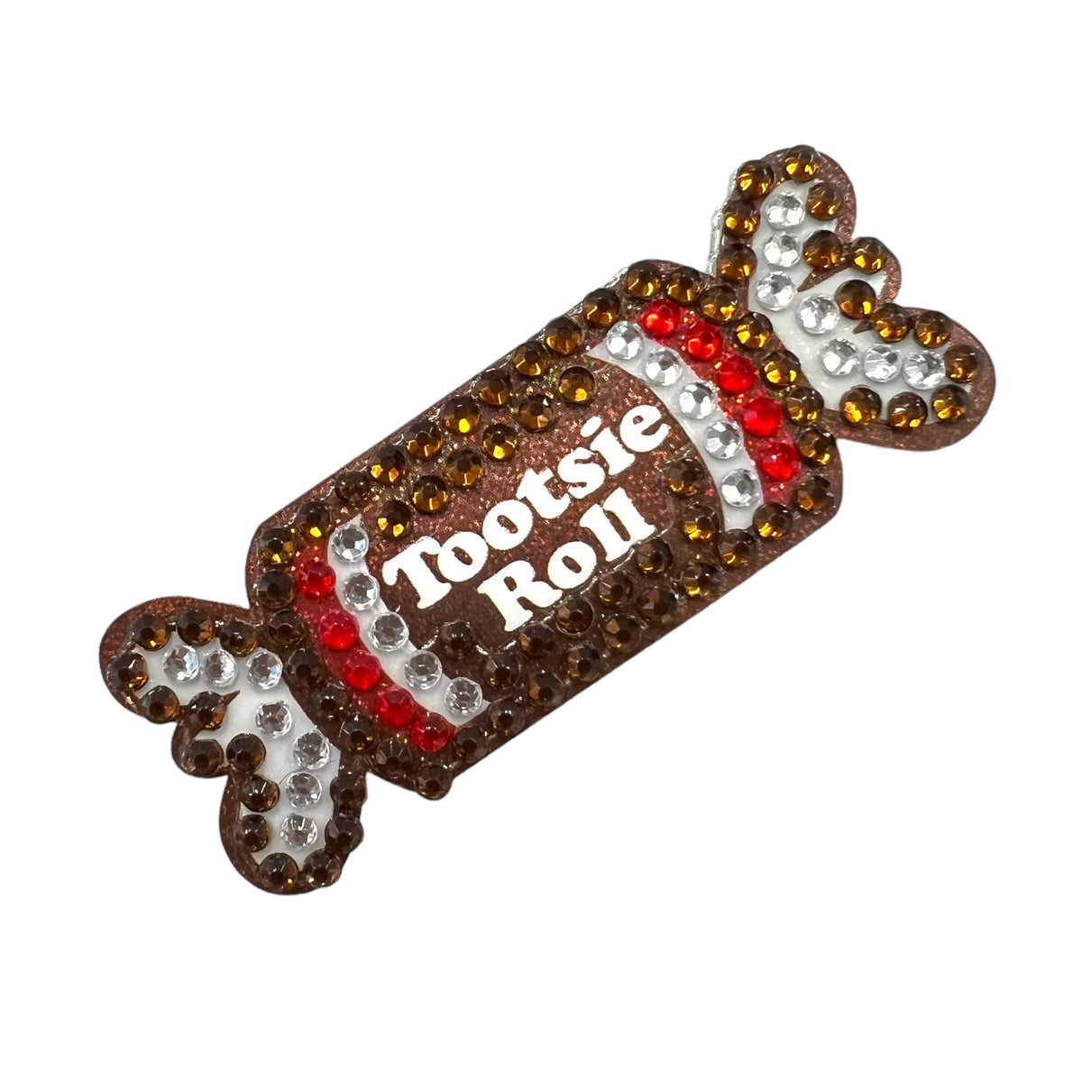Tootsie Roll Collectable Rhinestone Sticker - StickerBeans