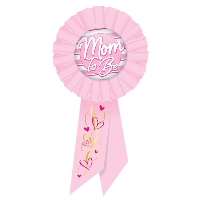 Mom To Be Rosette - Pink