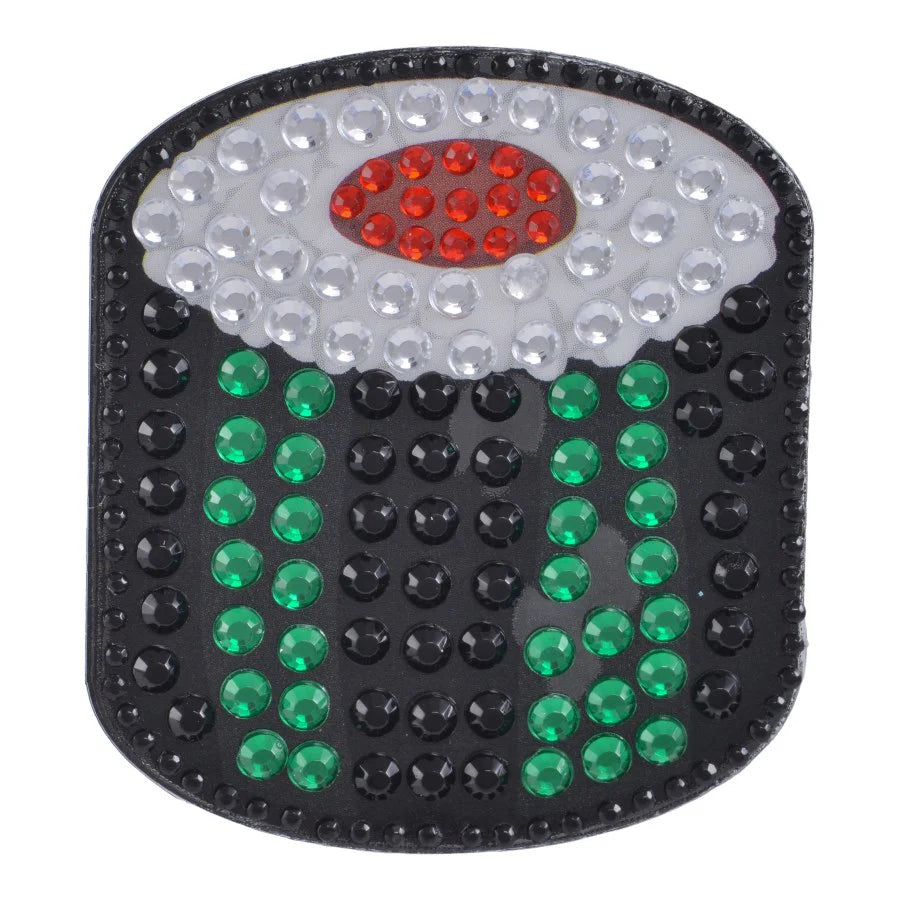 Sushi Collectable Rhinestone Sticker - StickerBeans