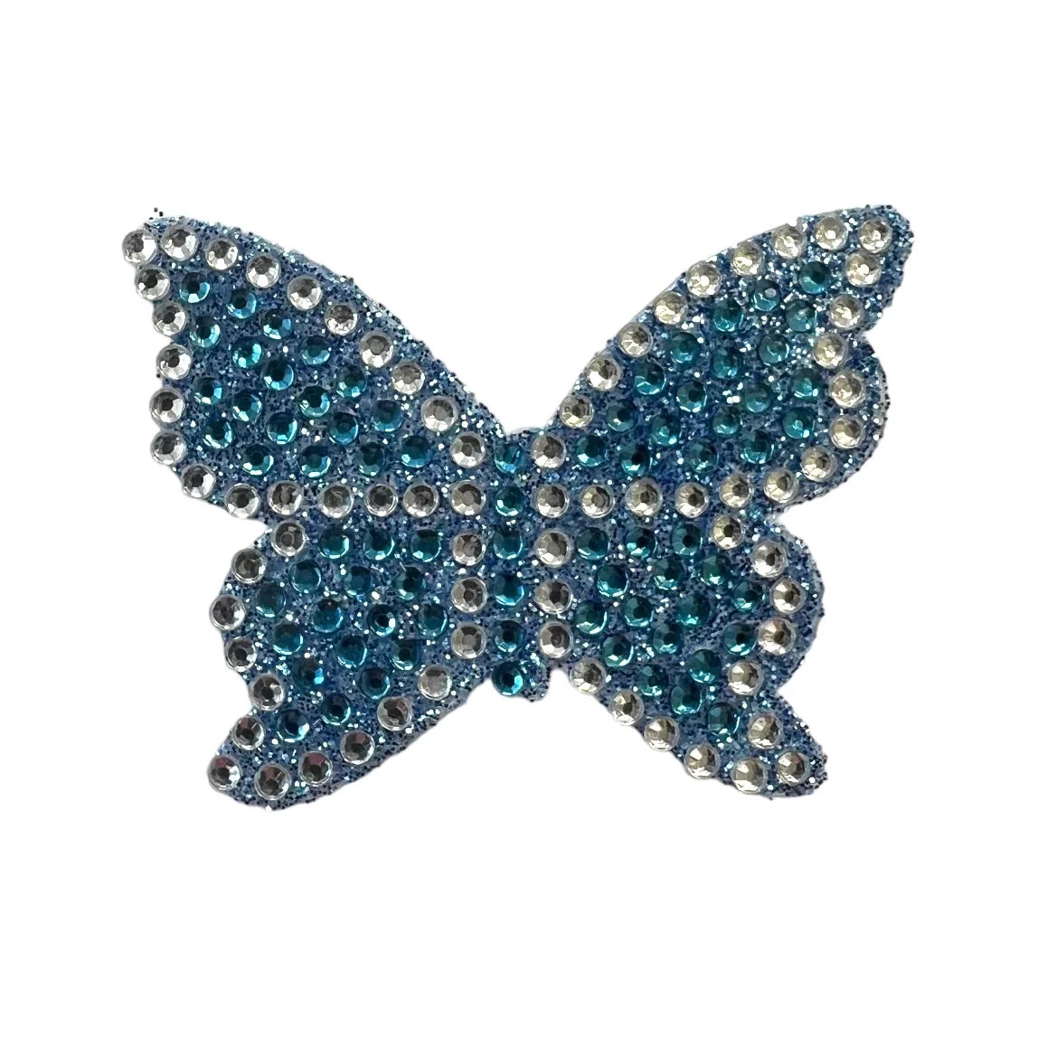 Blue Butterfly Collectable Rhinestone Sticker - StickerBeans