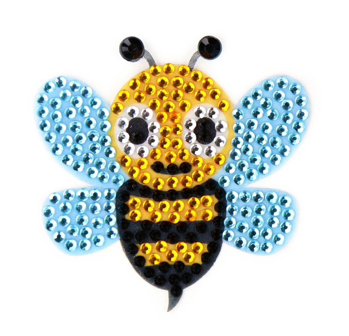 Buzzy Bee Collectable Rhinestone Sticker - StickerBeans