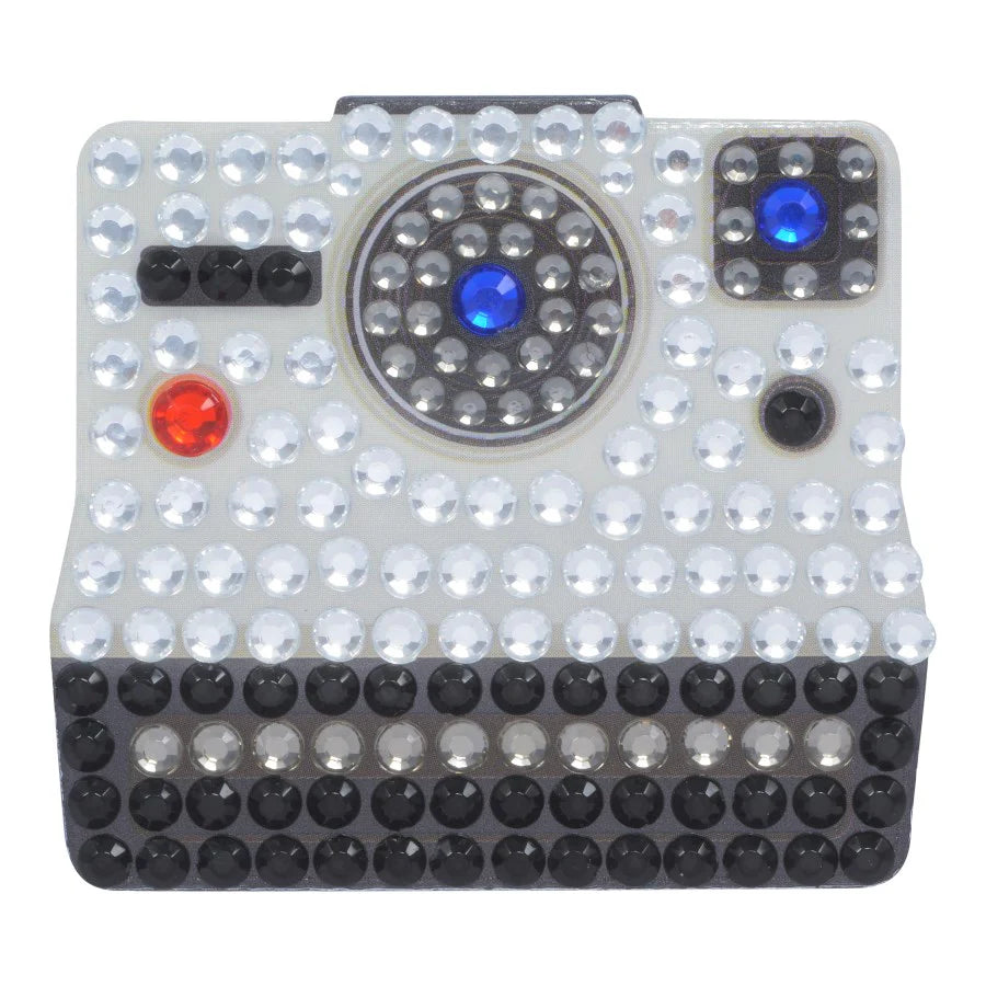 Camera Collectable Rhinestone Sticker - StickerBeans