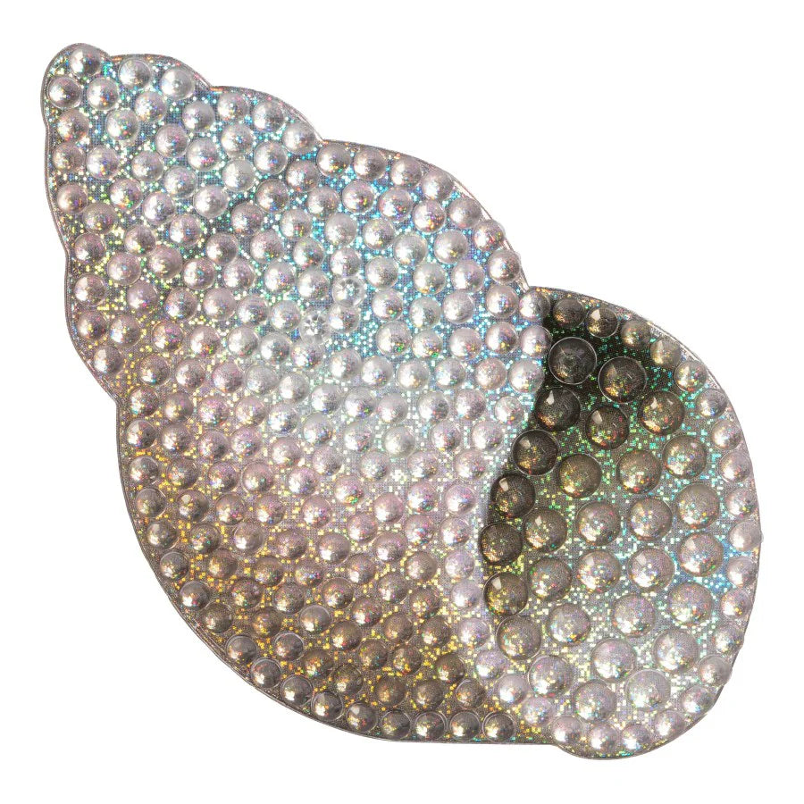 Seashell Collectable Rhinestone Sticker - StickerBeans