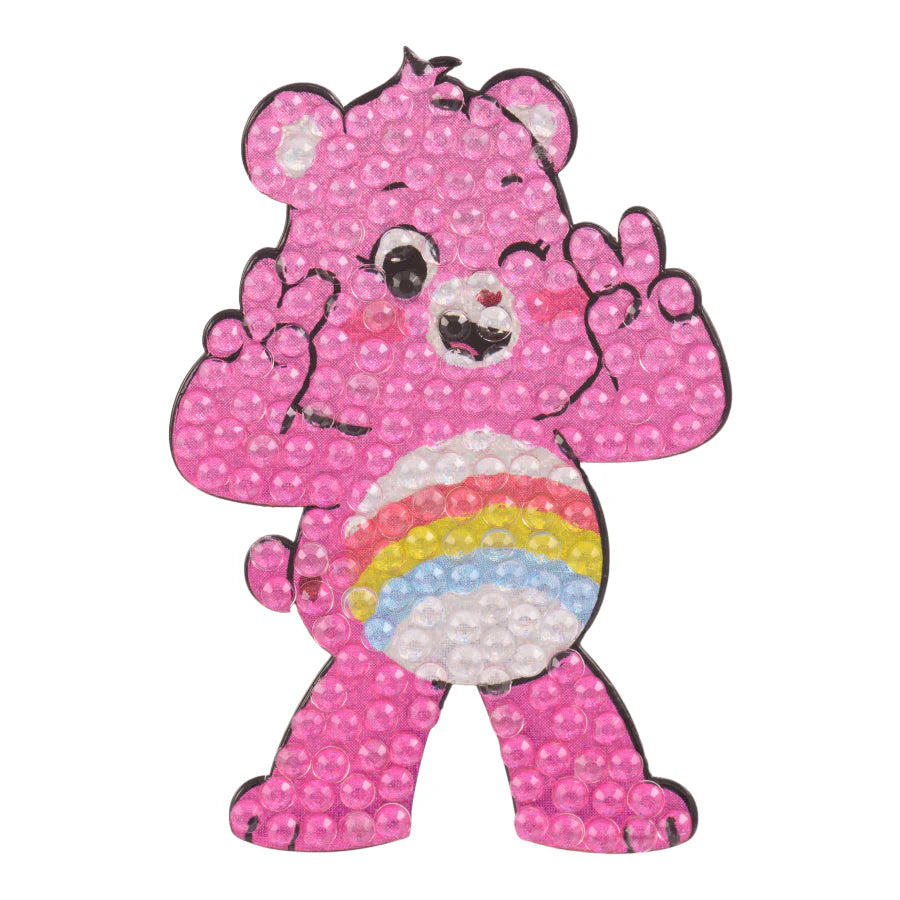Cheer Bear Collectable Rhinestone Sticker - StickerBeans
