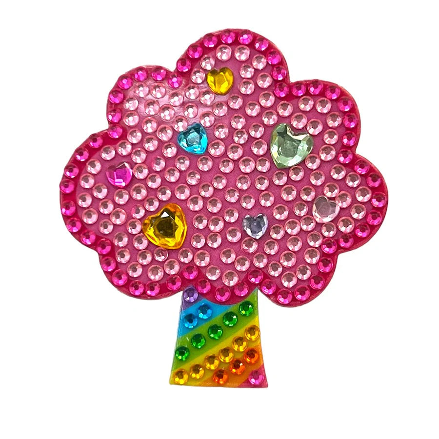 Happy Tree Collectable Rhinestone Sticker - StickerBeans