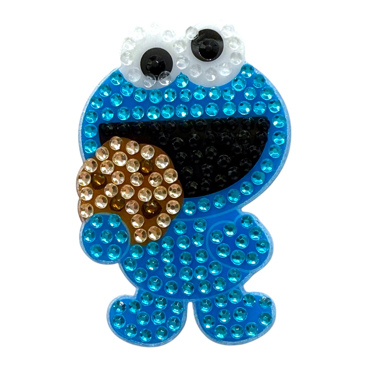 Cookie Monster Collectable Rhinestone Sticker - StickerBeans