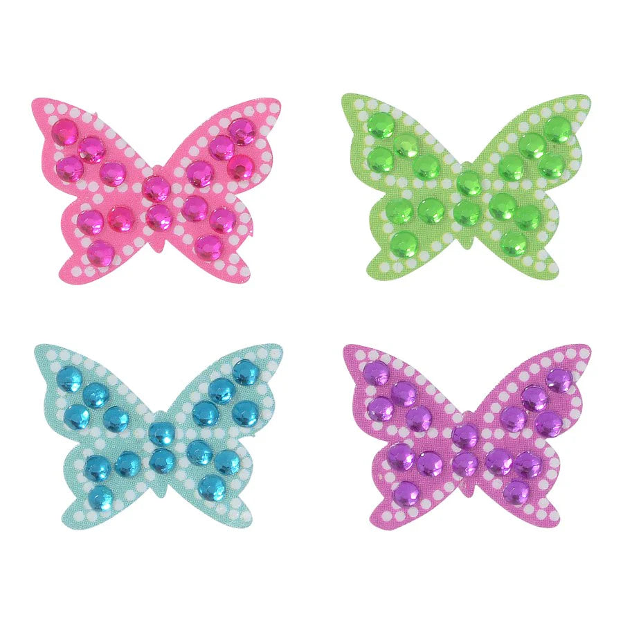 Butterfly Kisses Baby Beans Collectable Rhinestone Stickers - StickerBeans