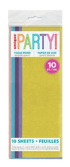 Assorted Pastel Tissue Sheets - 10ct.