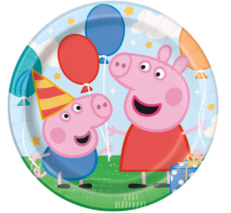 Peppa Pig Round 9" Dinner Plates