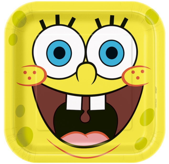 SpongeBob SquarePants Square 9" Dinner Plates