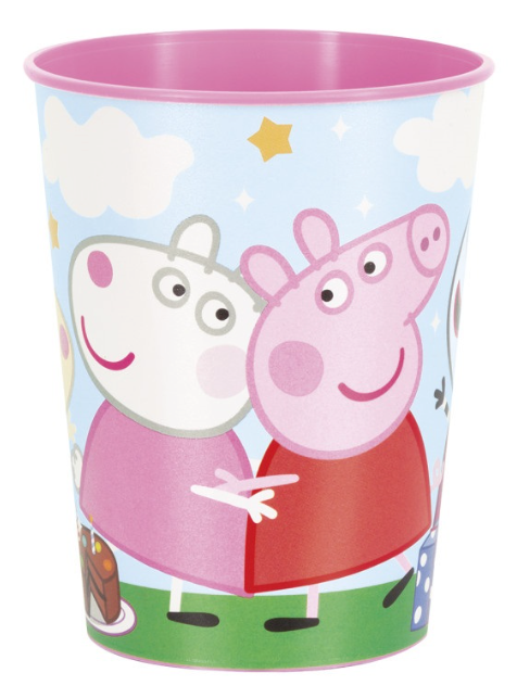 Peppa Pig 16oz Plastic Stadium Cup