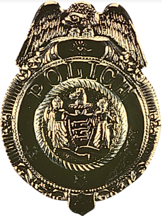 Police Badge - Gold