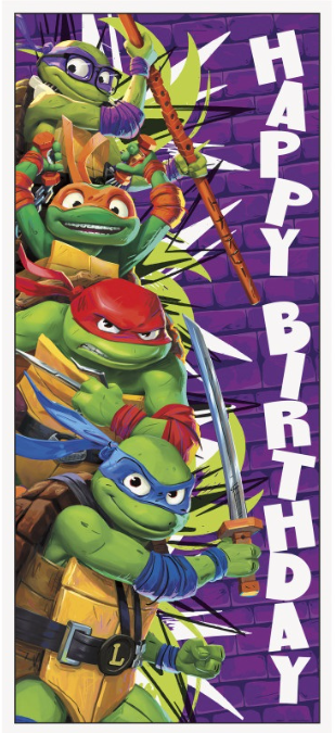 TMNT Mutant Mayhem Door Poster