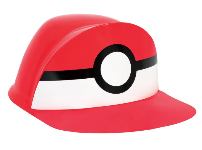 Pokémon Pokéball Plastic Hat