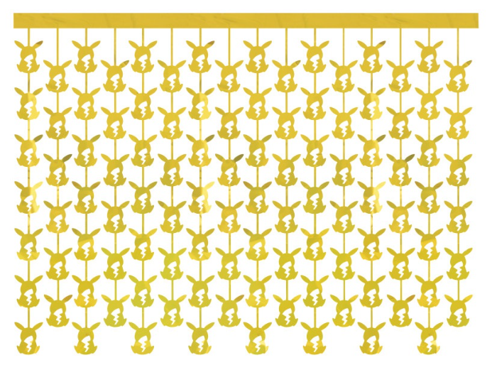 Pokémon Pikachu Foil Cutout Photo Backdrop