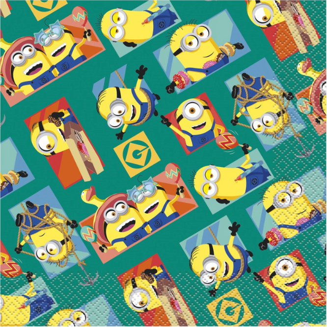 Despicable Me Luncheon Napkins