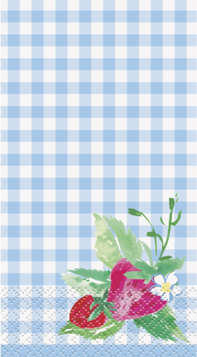 Sweet Strawberry Guest Towels
