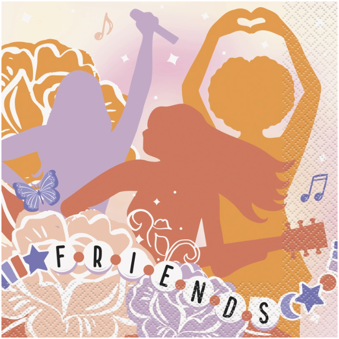 Pop Star Era Luncheon Napkins
