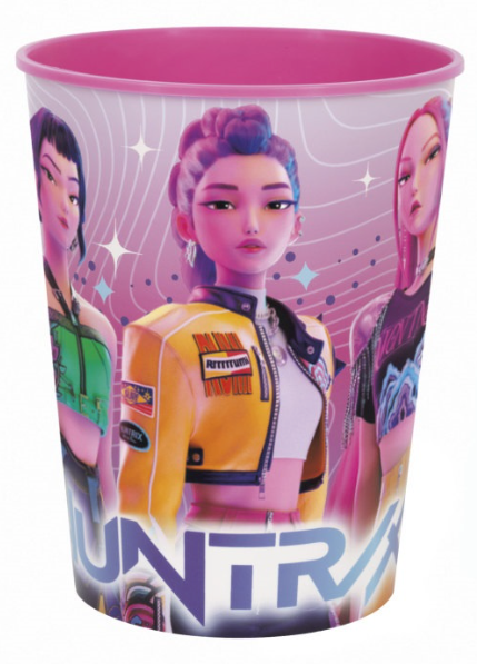 KPop Demon Hunters Plastic Stadium Cup
