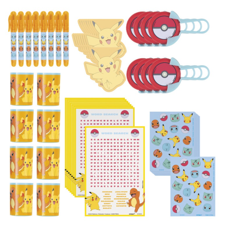 Pokémon Assorted Favor Pack