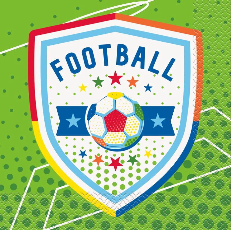 World Game Soccer "Football" Luncheon Napkins