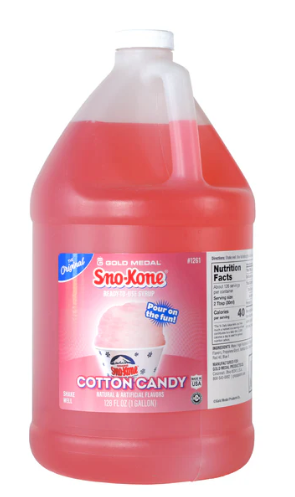 Cotton Candy - Sno-Treat Flavors, Sno-Kone® Syrup