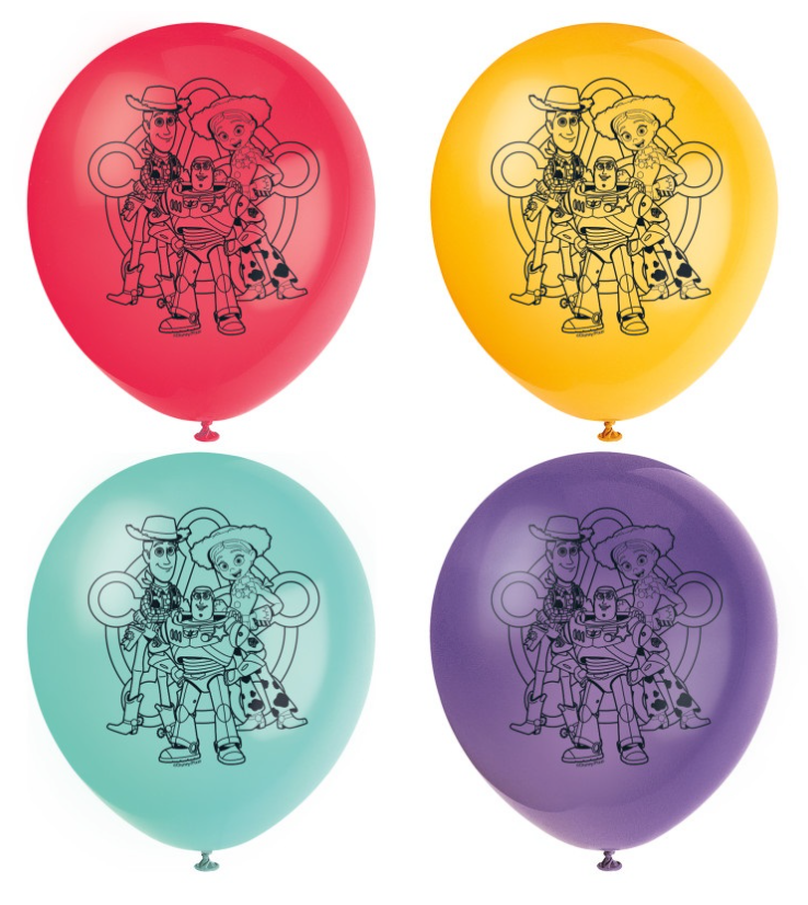 Disney Toy Story 5 12" Latex Balloons - 8ct