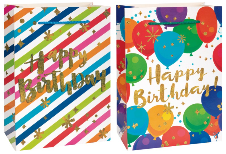 Happy Birthday A Gift Bags