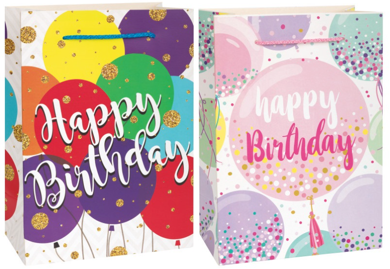 Happy Birthday B Gift Bags