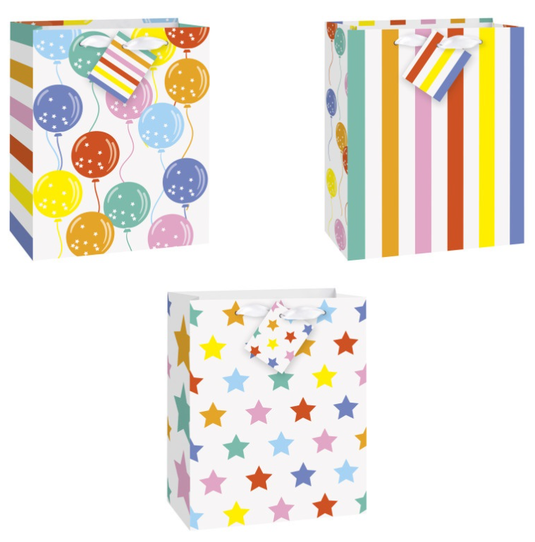 Bright And Bold Gift Bags