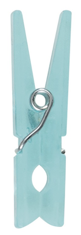 Baby Blue Clothespin Favors