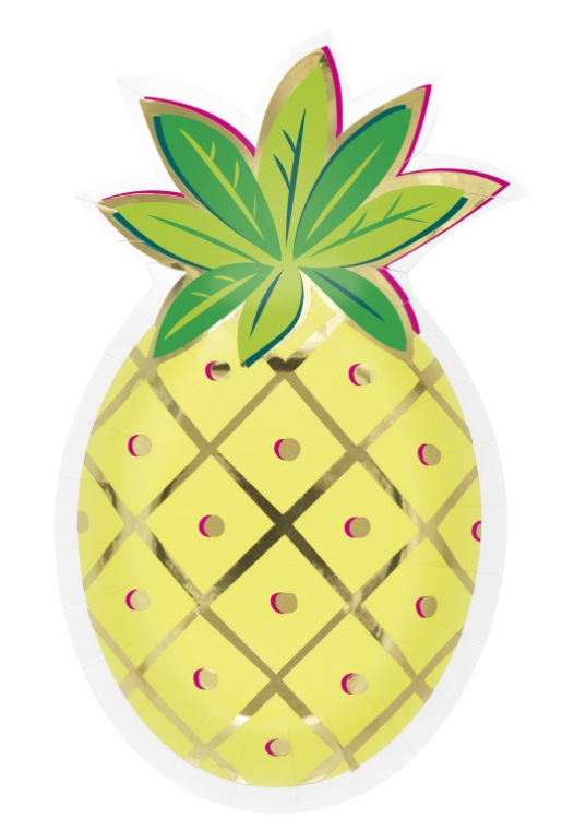 Pineapple Shaped Plates