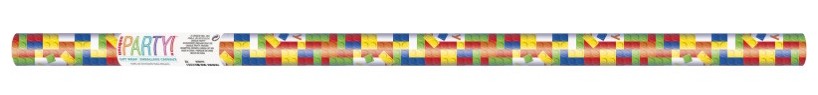 Building Blocks Birthday Gift Wrap