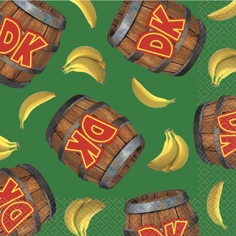 Donkey Kong Luncheon Napkins