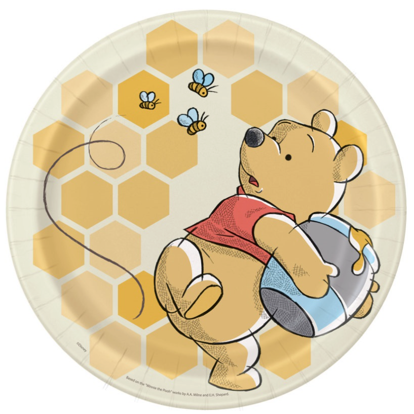 Disney Winnie the Pooh 9" Dinner Plates