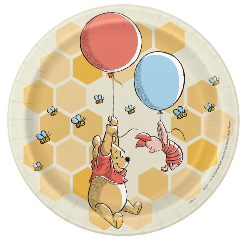 Disney Winnie the Pooh 7" Dessert Plates