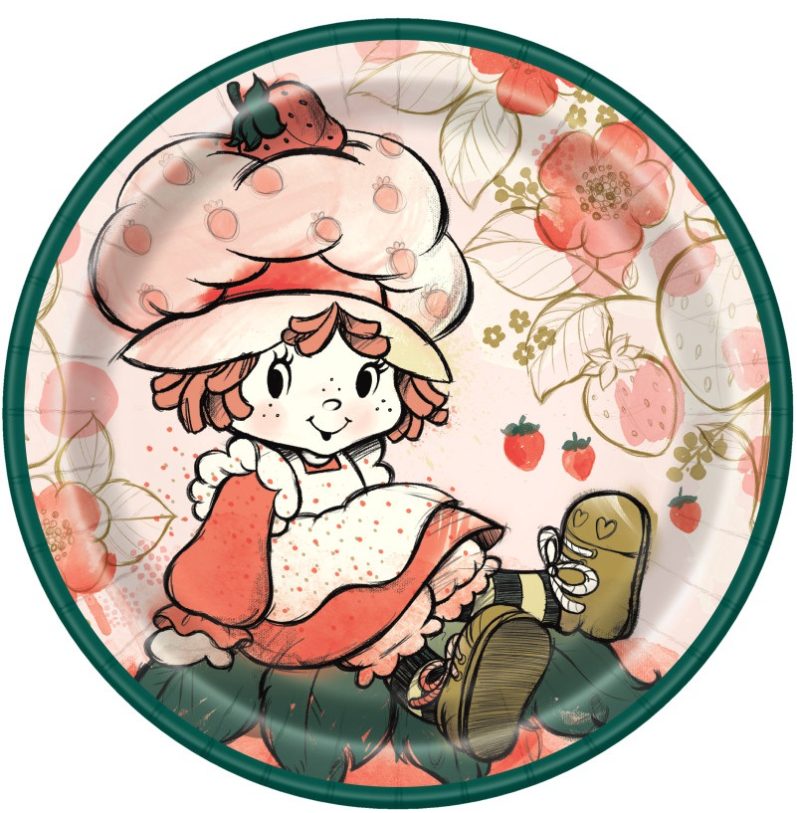 Strawberry Shortcake 9" Dinner Plates