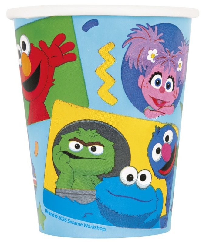Sesame Street 9oz Paper Cups