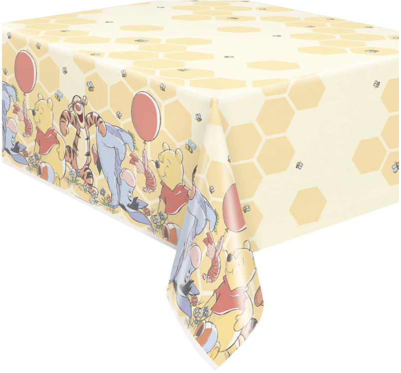 Disney Winnie the Pooh Rectangular Plastic Table Cover