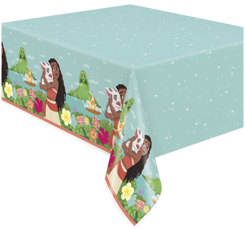 Disney Moana Rectangular Plastic Table Cover