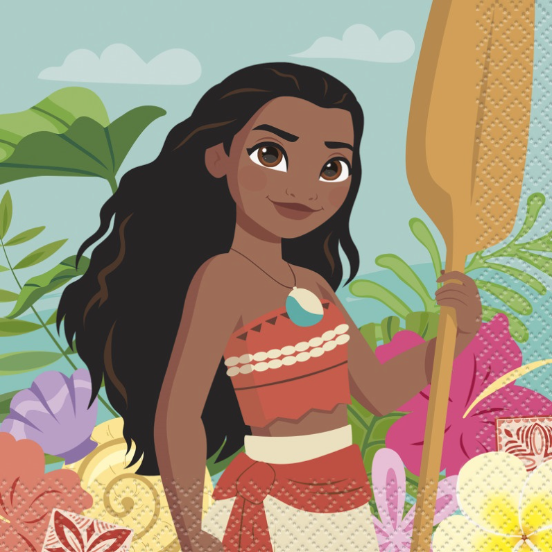 Disney Moana Beverage Napkins